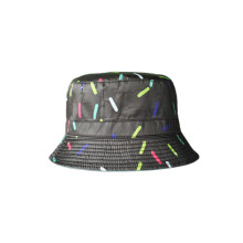 Good Quality Street Bucket Hat Boonie Hat with Color Printed (U0033B)